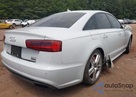 2016 Audi A6 2.0T Premium Plus z USA, uszkodzony, nr VIN WAUGFAFC4GN089876